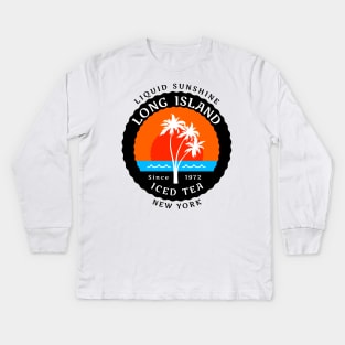 Long island iced tea - New York Kids Long Sleeve T-Shirt